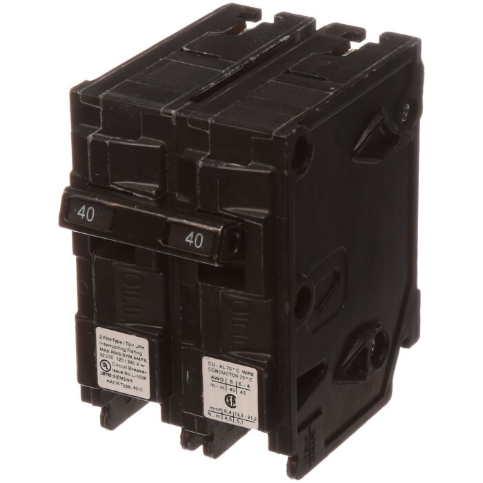 Siemens BREAKER 40A 2P 120/240V 10K QP