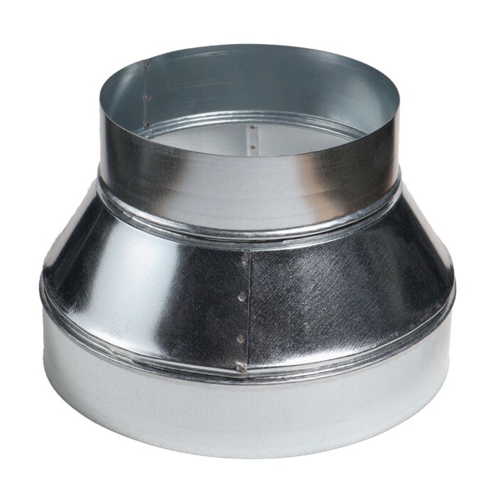 10 in Galvanized 7 W x 10 in L Stove Pipe Reducer