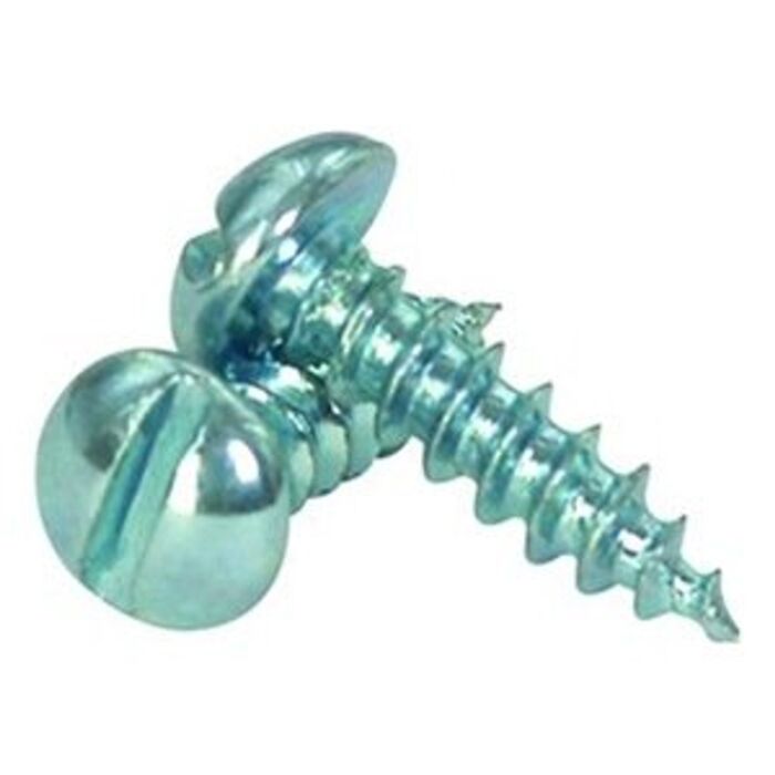 Titan™ #3 Slotted Steel Zinc Plated Wood Screw