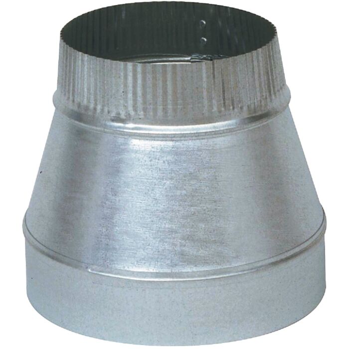 Imperial 24 ga Galvanized Reducer - 6 in. x 4 in.
