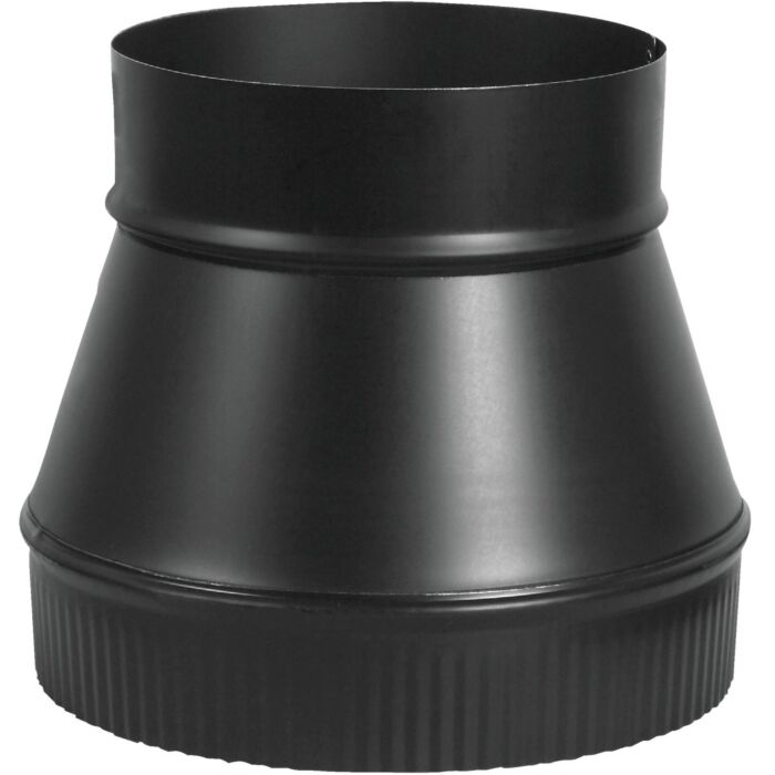 Imperial Single Wall 5 In. - 6 In. 24 ga Black Increaser