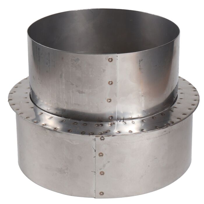 6 x 5 in 304 Stainless Steel Stove Pipe Reducer