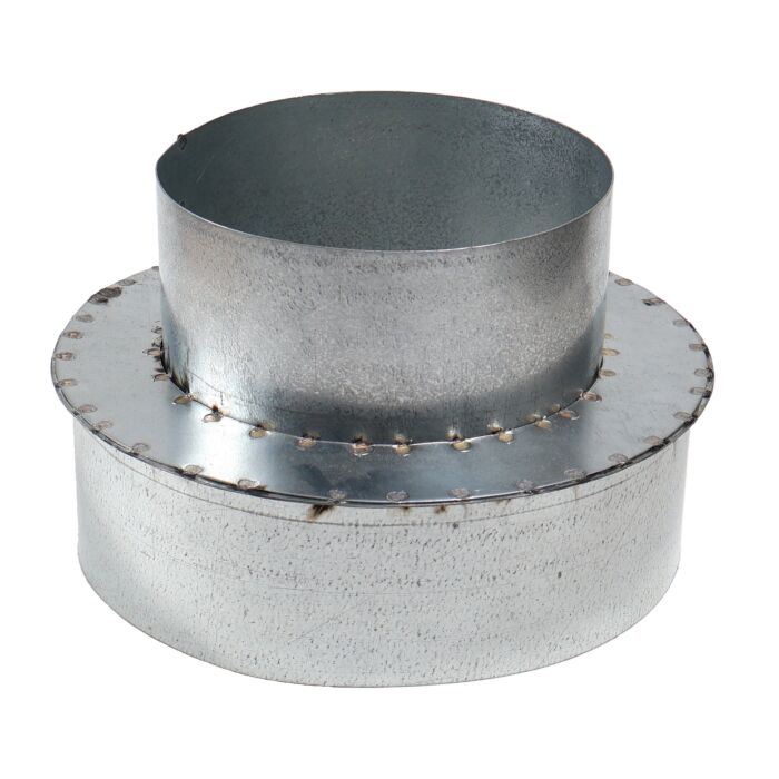 Stove Pipe Reduc 7"x5" Galv 26ga