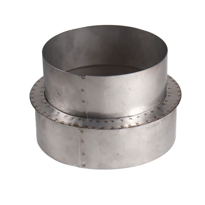 7 x 6 in 304 Stainless Steel Stove Pipe Reducer