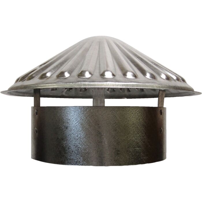 Imperial Stove Pipe Rain Cap 8" Galvanize