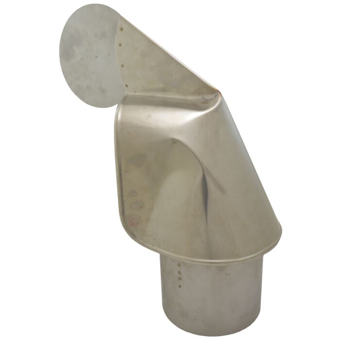 6 in 304 Stainless Steel Stove Pipe Swivel Cap