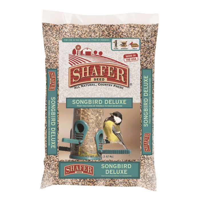 Shafer Seed® 51010 20 lb Bag Songbird Deluxe Sunflower Seed