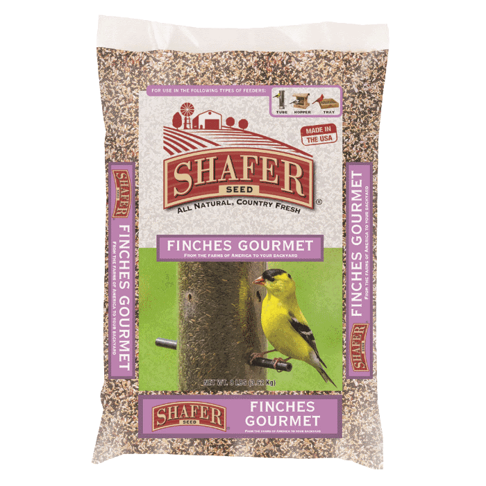 Shafer Seed® 51068 8 lb Bag Finches Gourmet Seed