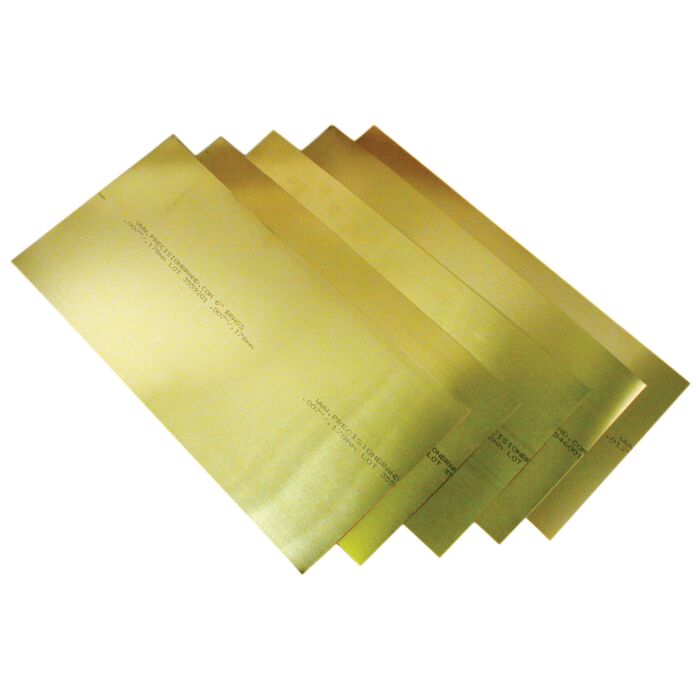 12 in 8 in 0.001 in Shim Stock