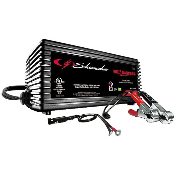Schumacher  Automatic 6V and 12V 1.5A Auto Battery Charger/Maintainer