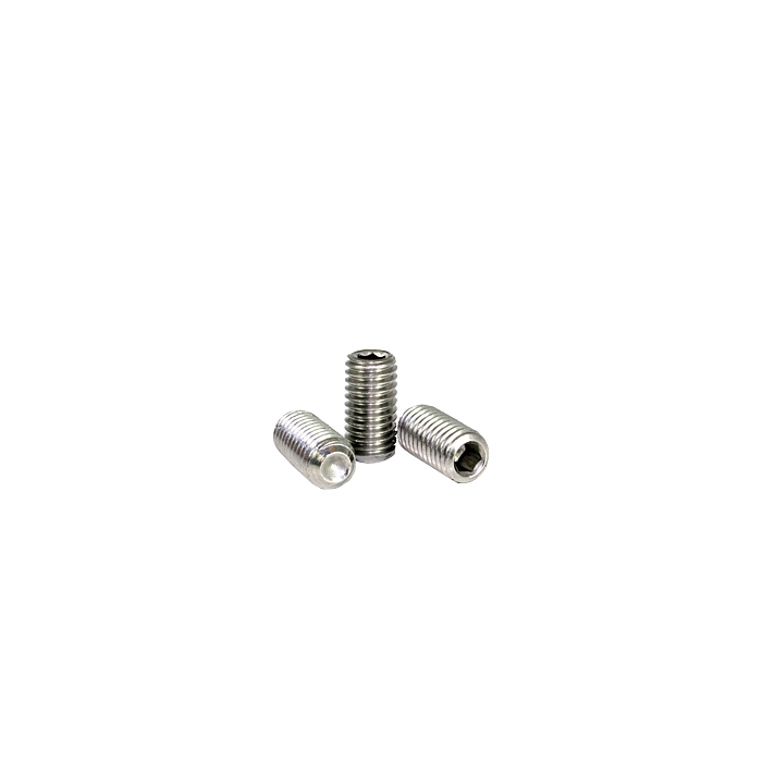 5/16"-18 x 1/2" Set Screw, Coarse Thread, Stainless Steel 