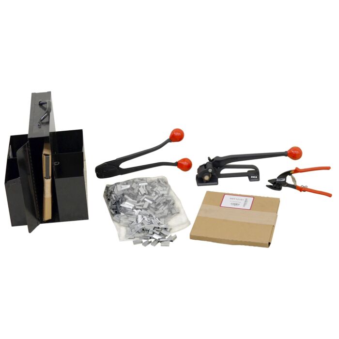 Nifty products 500 1/2 in 200 ft Portable Metal Strapping Kit