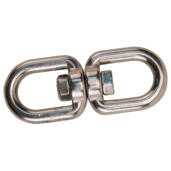 5/16 in 1100 lb Stainless Steel Eye & Eye Swivel
