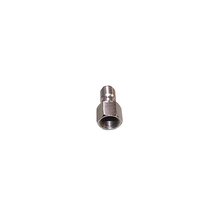 1/4" Quick Connect x 1/4" Female NPT Stainless Steel Plug