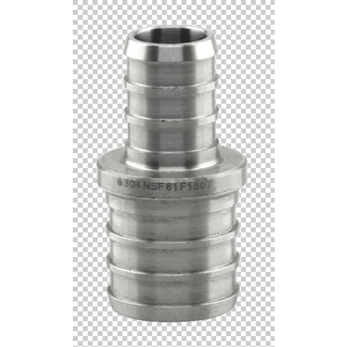 Boshart Industries Coupling 3/4 x 1/2 in Crimp PEX Pipe Reducing Coupling