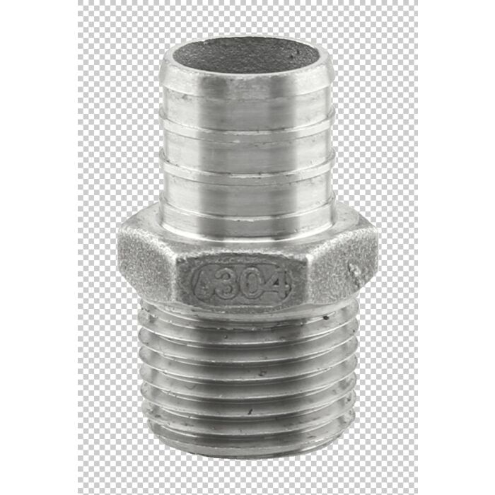 Boshart Industries Adapter 3/4 x 1/2 in Crimp PEX x MPT Pipe Adapter