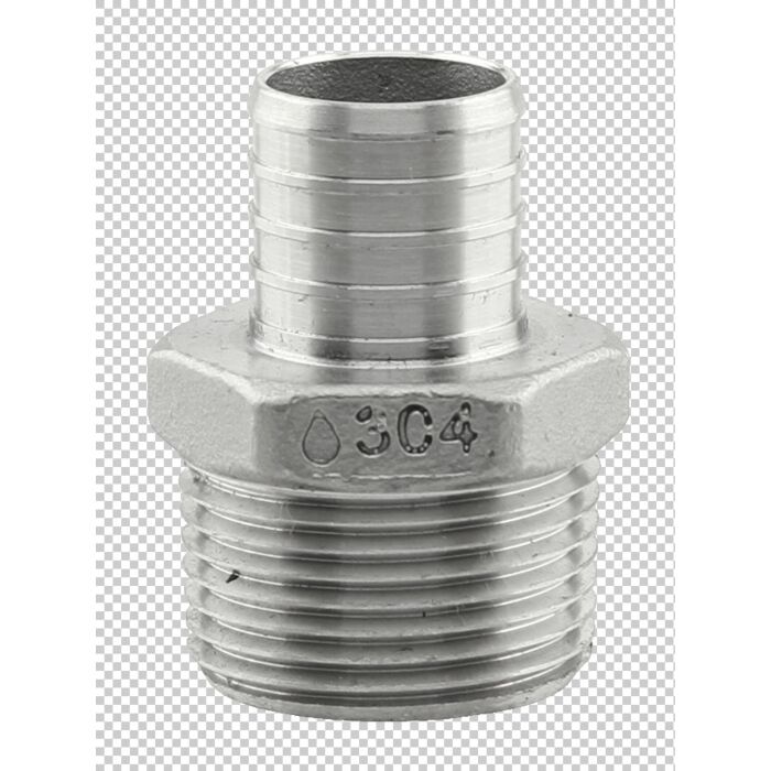 Boshart Industries Adapter 1 in Crimp PEX x MPT Pipe Adapter