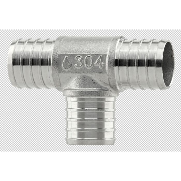 Boshart Industries Tee 1 in Crimp PEX Pipe Tee