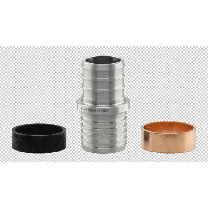 Boshart Industries Coupling 3/4 in Crimp PEX Transition Coupling