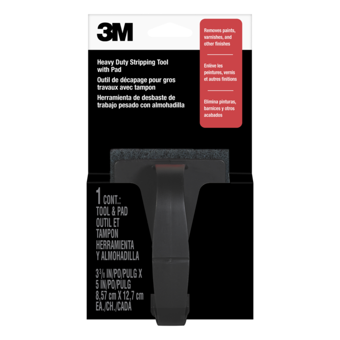 3M ™ Heavy Duty Stripping Tool 10110NA-PT, 3 Coarse, One, Open Stock, 3.375 in. x 5 in. Handle and Pad