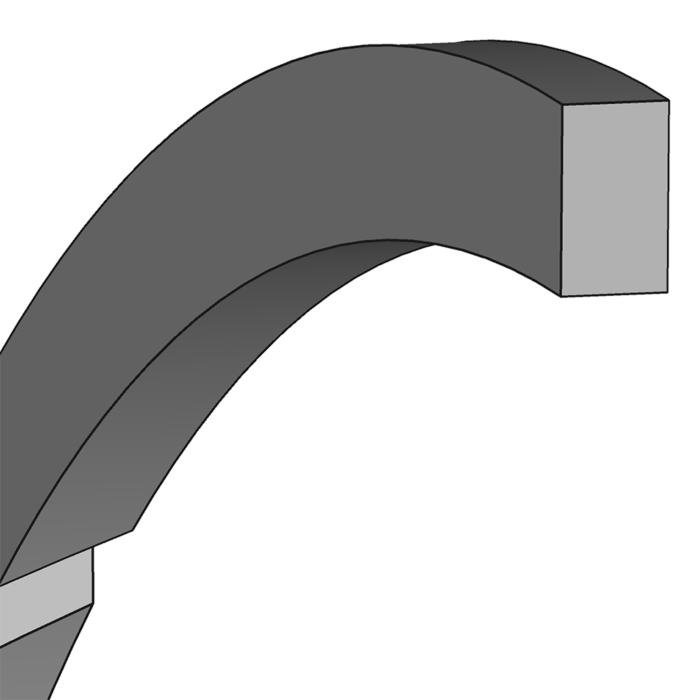 Dichtomatik ST110 Split PTFE Back-up Ring