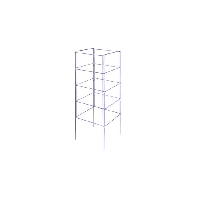 CEDAR RIDGE 0.75 in x 27 in x 48 in 13.25 in x 13 in x 48 in 48 in Cedar Ridge Square Foldable Tomato Cage