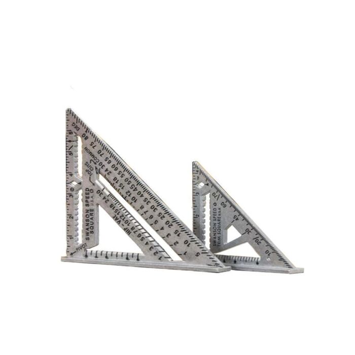 Swanson 7 in and 4-1/2 in BlackEngraved High-Grade Aluminum Alloy