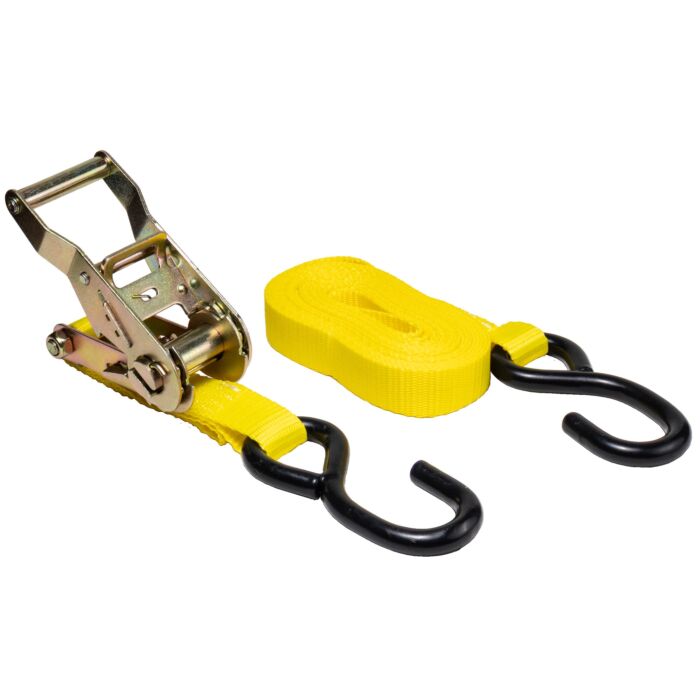 Ratchet Strap 1" x 15' 10,00 lb WLL 4 pk