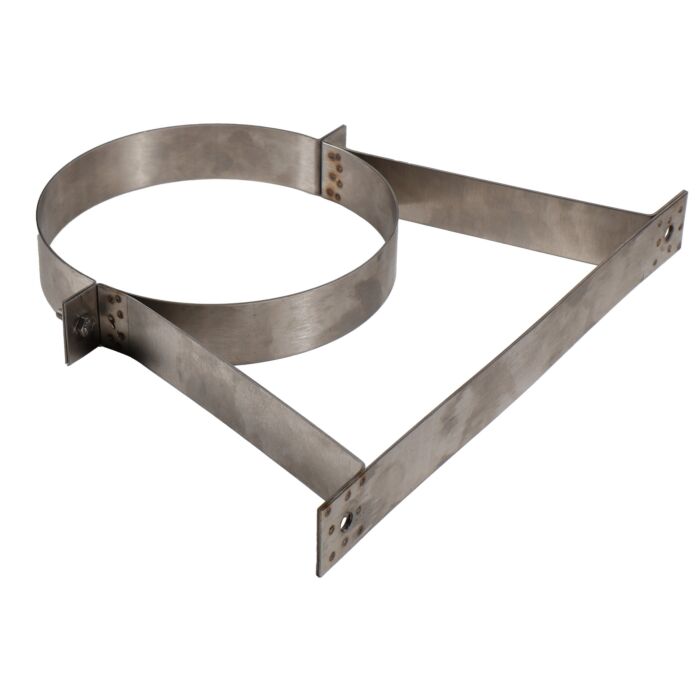 8 in 304 Stainless Steel Stove Pipe Wall Band