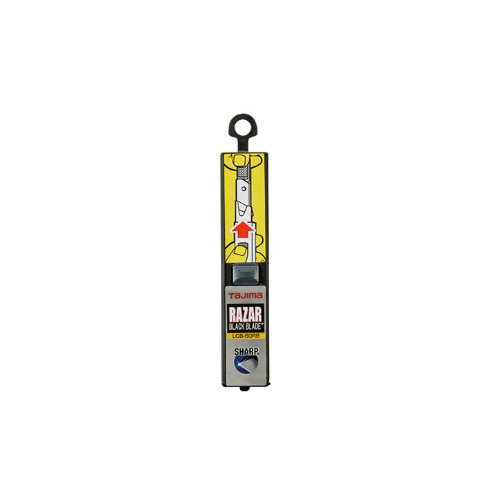TAJIMA TOOL Razar Black Blade™, 8-point, 10-blade safety dispenser