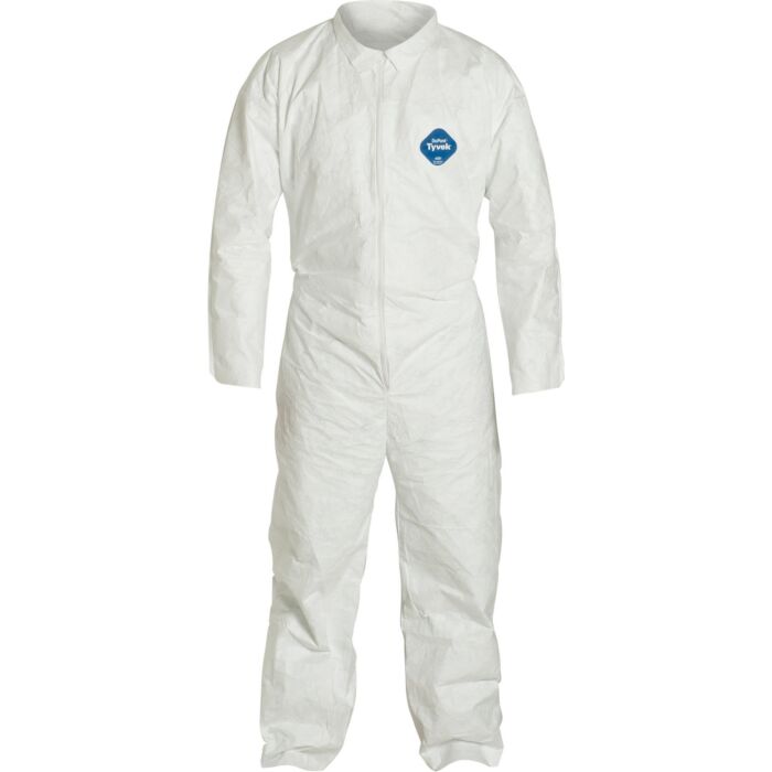 Dupont Safety Coverall Tyvek® with Open Elastic Wrist and Ankes - Medium