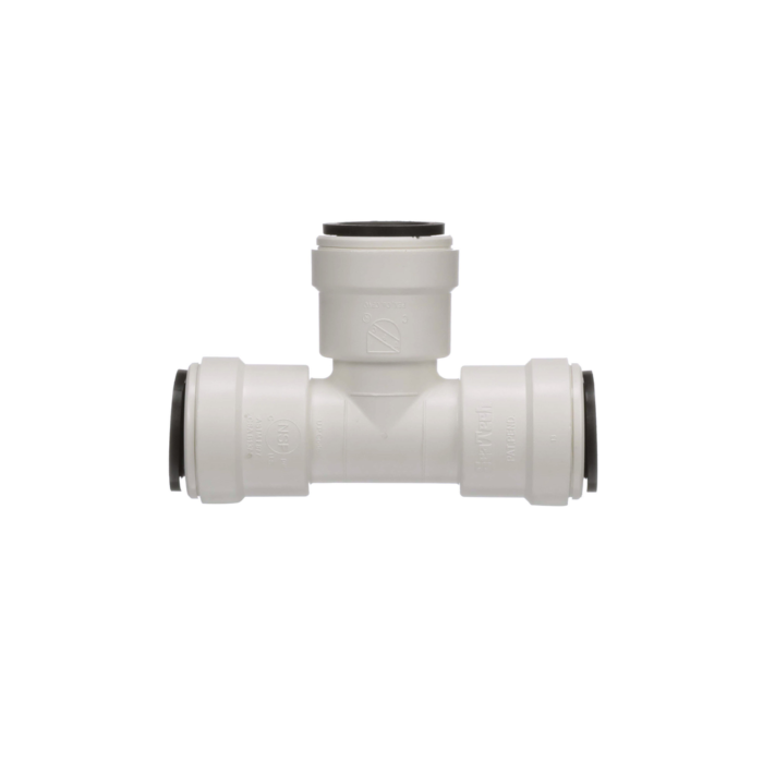 Watts 3/8 In. x 3/8 In. x 3/8 In. Quick Connect Plastic Tee