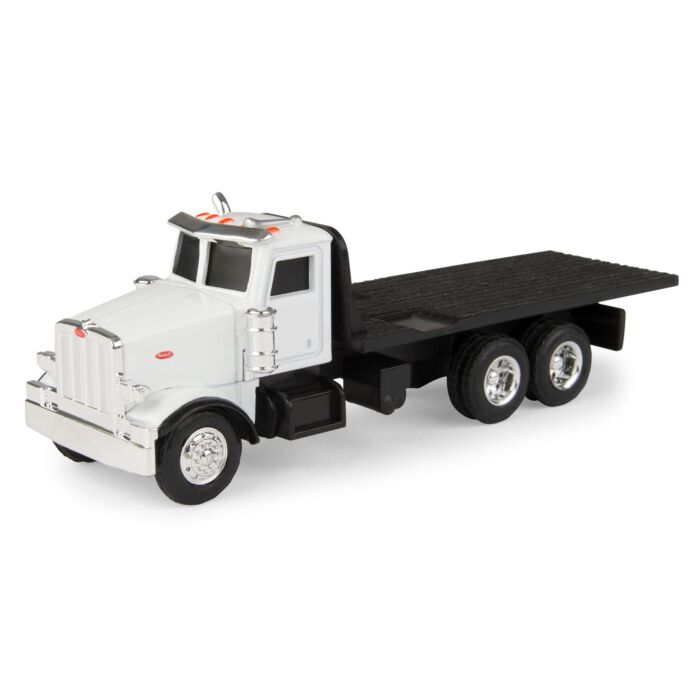 TOMY 3+ Die Cast and Plastic White Flatbed Toy Truck