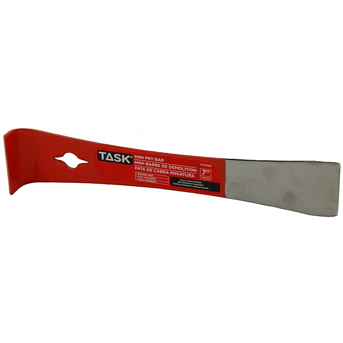 Task Steel 7 in Mini Pry Bar