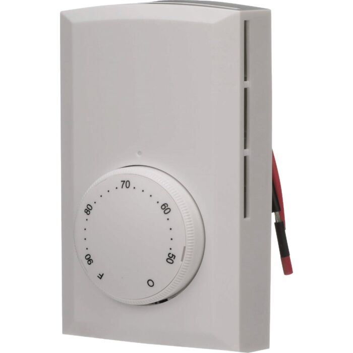 Cadet  22A Mechanical Double Pole Wall Thermostat (White)