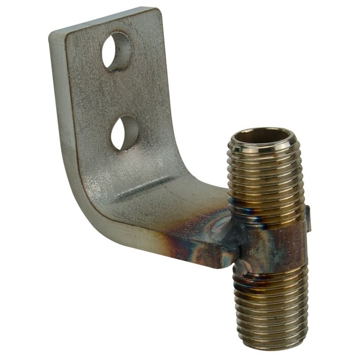 CropCare Gauge Mt Nipple SS 1/4" x 1-1/2"