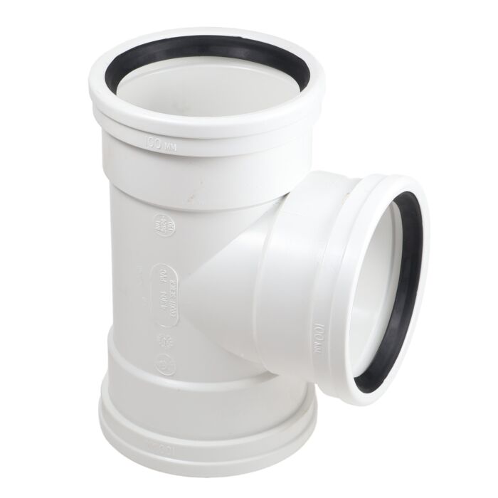 IPEX PVC 90 deg Tee 6 in. SDR35