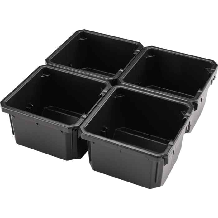 Makita MAKTRAK™ Low Profile Standard Organizer Bin Set (4pk)