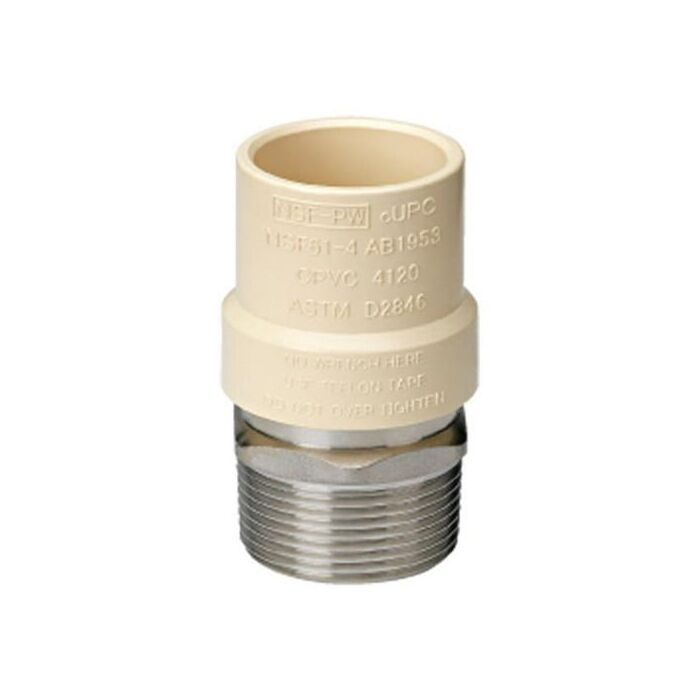1 in MPT CPVC Transition Adapter