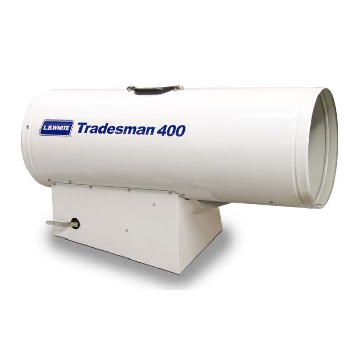 L.B. White 250000/400000 Btu/hr 4/1.3 A 1050 cfm Portable Air Forced Propane Heater