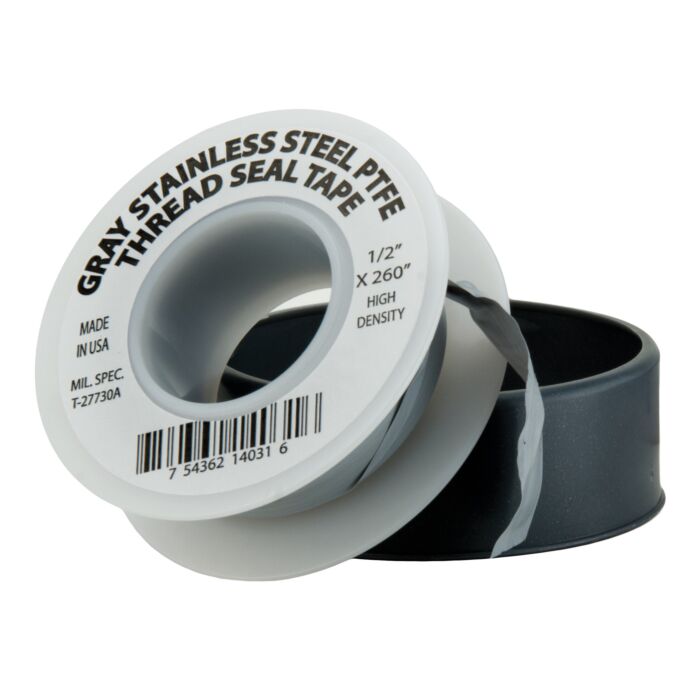 Merrill 1/2 In. x 260 In. Gray Non-Stick Coating Thread Seal Tape