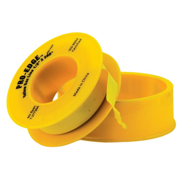 PASCO 1/2" X 260" Ptfe Yellow Gas Tape