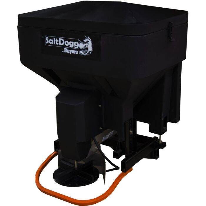 SALTDOGG® Buyers Products SALTDOGG® TGS03 8 cu-ft Carbon Steel Powder Coated Tailgate Spreader