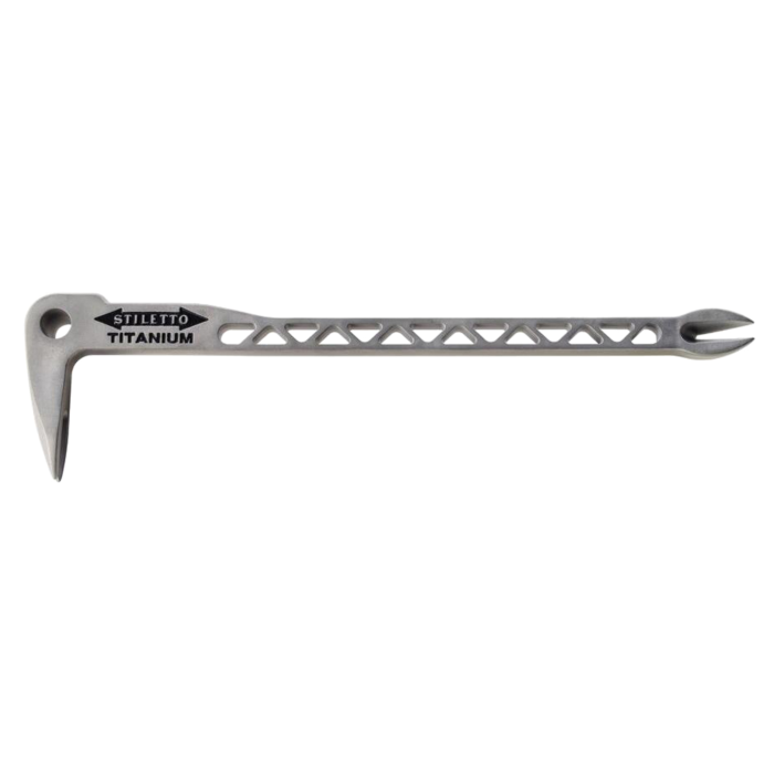 Stiletto 12 in. Titanium Claw Bar Nail Puller with Dimpler®