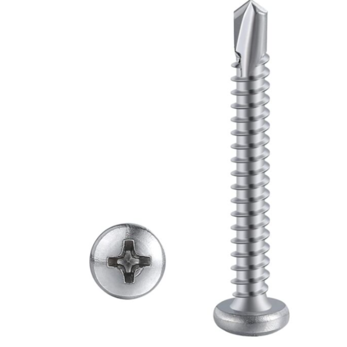 #10 1-1/2 in Stainless Steel Self Drilling Screw
