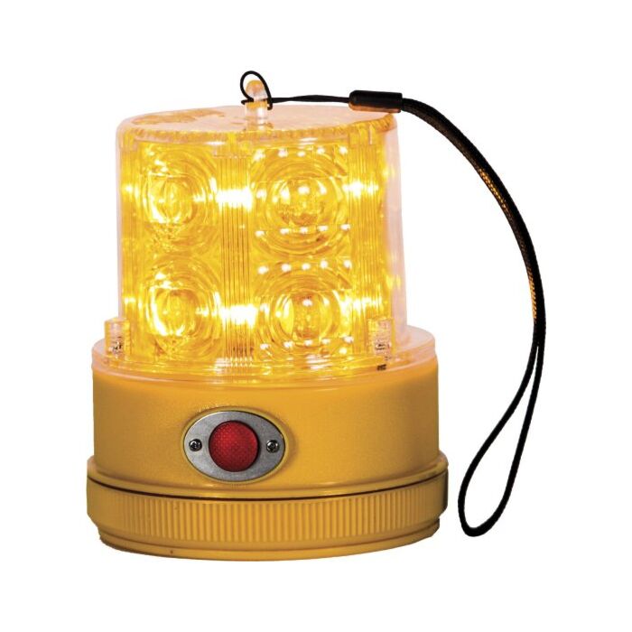 Buyers Products SL475A 4.75 in Height Magnetic Amber Portable Magnetic Beacon Light