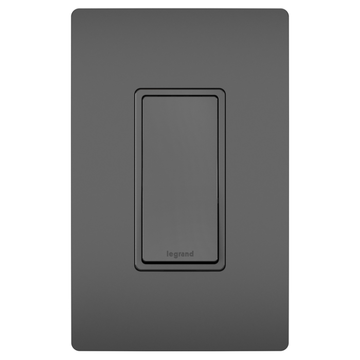 Pass & Seymour radiant® 15A 3-Way Switch, Black