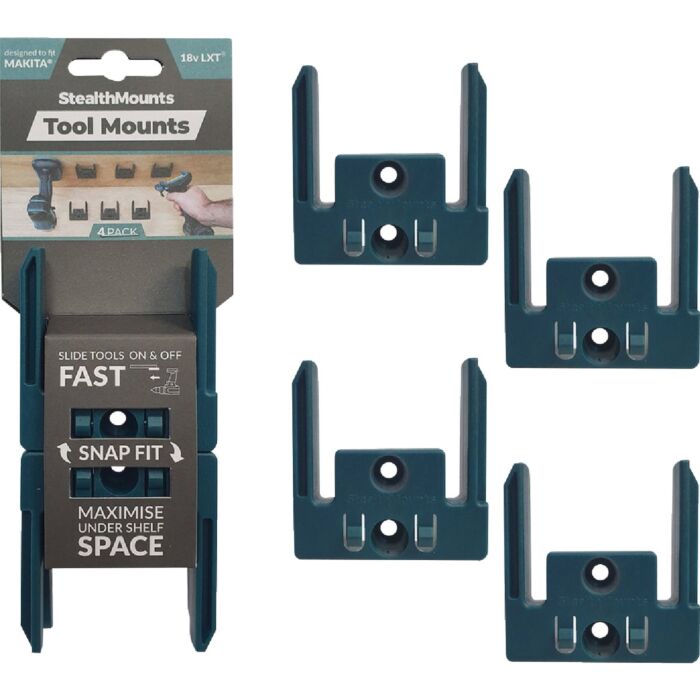StealthMounts Makita Tool Mounts 18V 4pk
