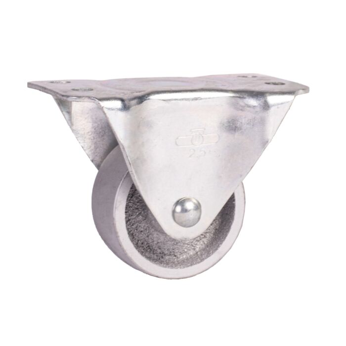 World Casters & Equipment Manufacturing 200 lb 2-1/2 in Steel Rigid Caster