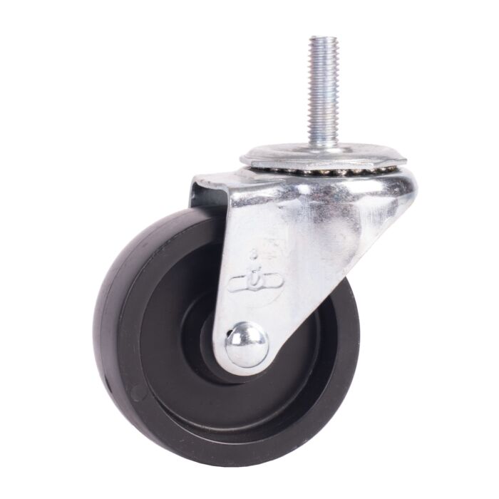 World Casters & Equipment Manufacturing 250 lb 3 in Polyolefin Swivel Caster
